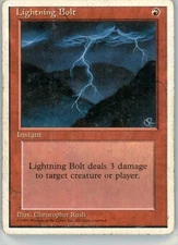 Lightning Bolt - Fourth Edition - 226 - Normal HP