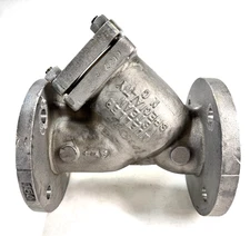 MUELLER 781 Stainless Steel Y-Strainer 3" Class 150 RF Flanged End *USED*