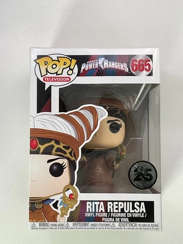 Funko Pop! Television: Rita Repulsa #665 25th Anniversary Vinyl Figure H3