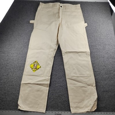 Dickies Double Knees Canvas Carpenter Work Pants Painters Size 36x32 NWT