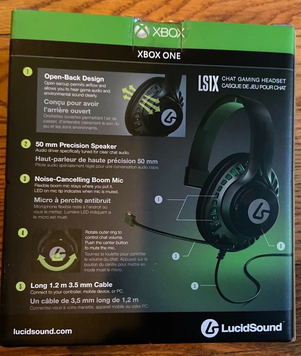Lucidsound Ls35x Best Sounding Gaming Headset Xbox One Xbox