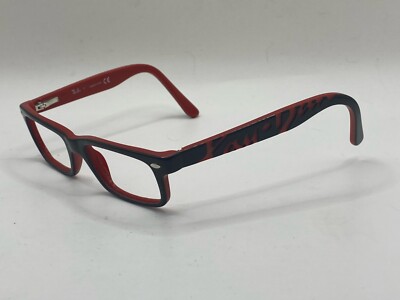 RAY-BAN FRAMES ONLY EYEGLASSES RB1535 3573 BLACK/RED 46-16-125