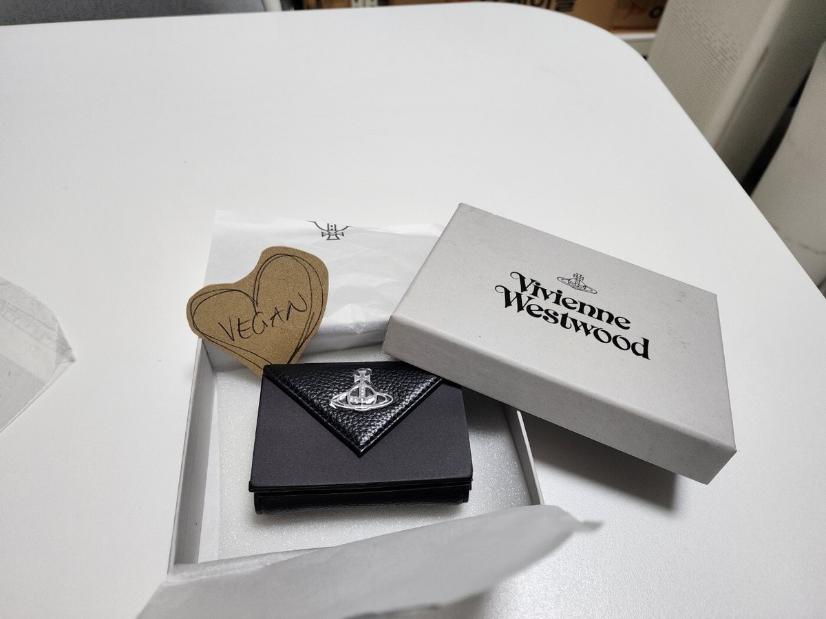 Vivienne Westwood RE Vegan Grain Envelope BillFold Wallet