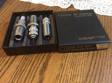 Lyman All-American 38/357 Reloading Dies,used condition