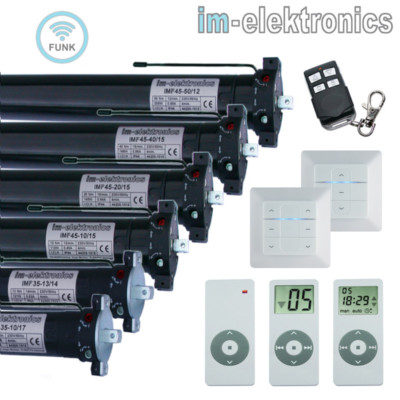 IMF Funk Jalousiemotor Markisenantrieb Motor Markise Rollomotor oder Funksender