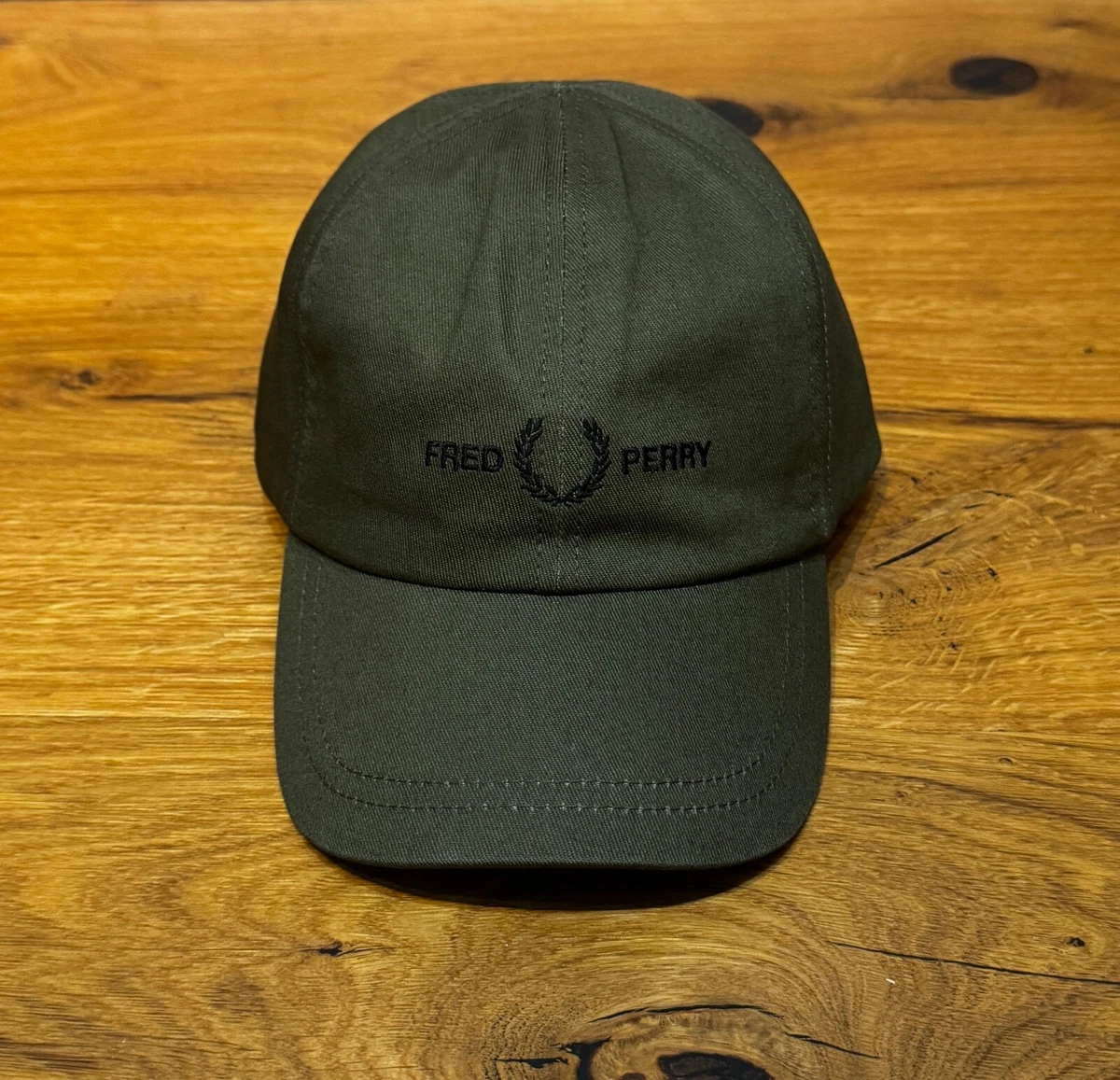 Fred Perry Cap HW4630 Q41 Cap - Uniformgrün - Klassische 