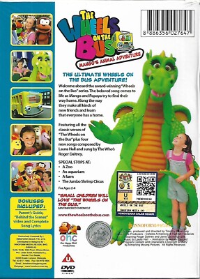 The Wheels On The Bus TV Series DVD Mango's Animal Adventure