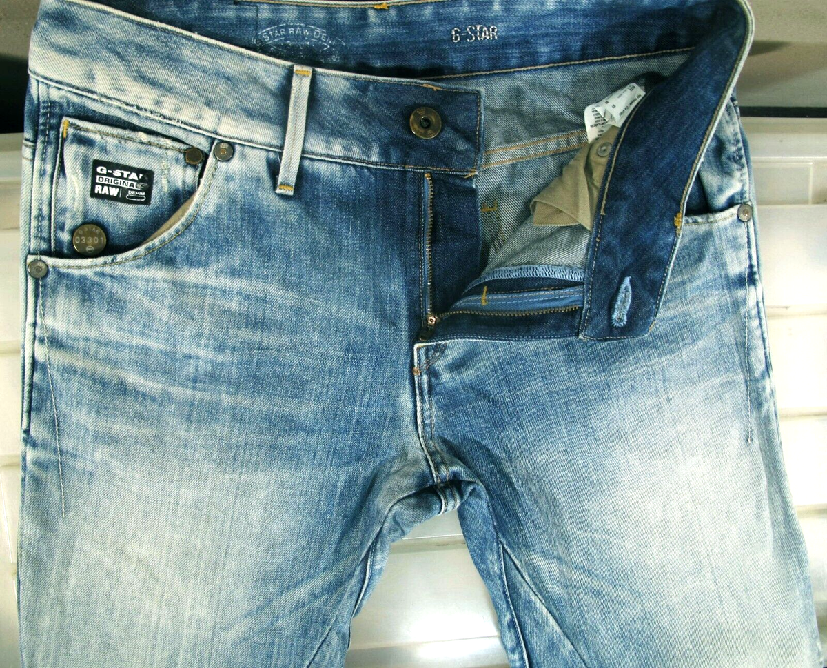 *HOT Men's G STAR RAW DENIM ARC LOOSE TAPERED STRETCH Jeans 27 x32 (Fit 