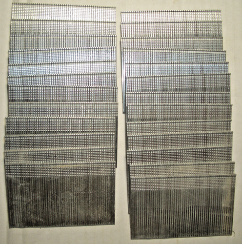 MEITE 16GA GALVANIZED FINISH NAILS STRAIGHT T50 2" QTY:1250 HALF BOX - Afbeelding 3 van 4