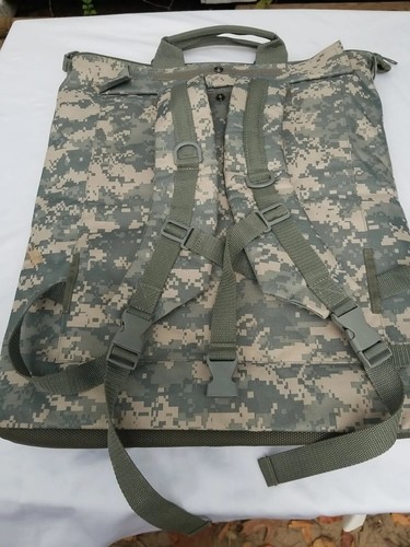 National Guard Officer Digital Camo Backpack Tote Bag, Large & Rare - Picture 2 of 7