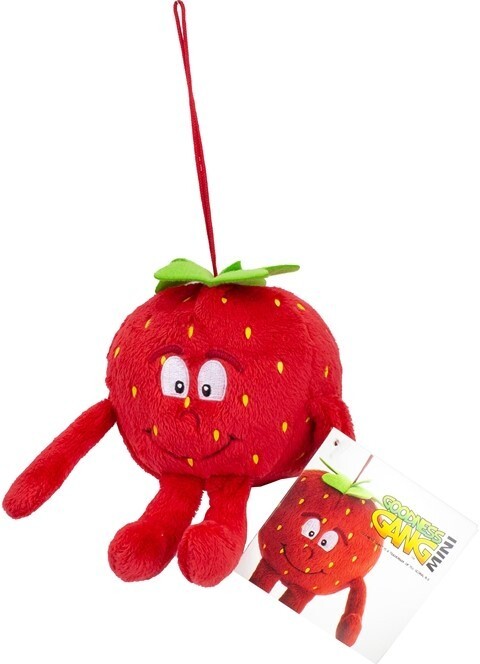 GOODNESS　GANG　グッドネスギャング　イチゴ Strawberry 13Cm Goodness Gang Cuddly Figure Plush Toy Penny