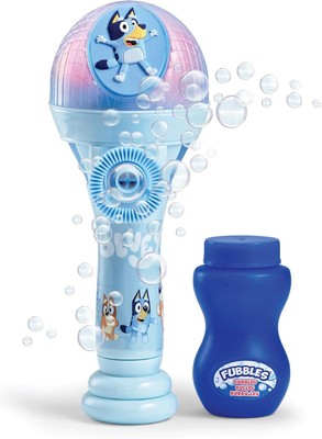 BLUEY Dance Mode Bubble Machine and Toy Microphone | Bluey for Baby,... 