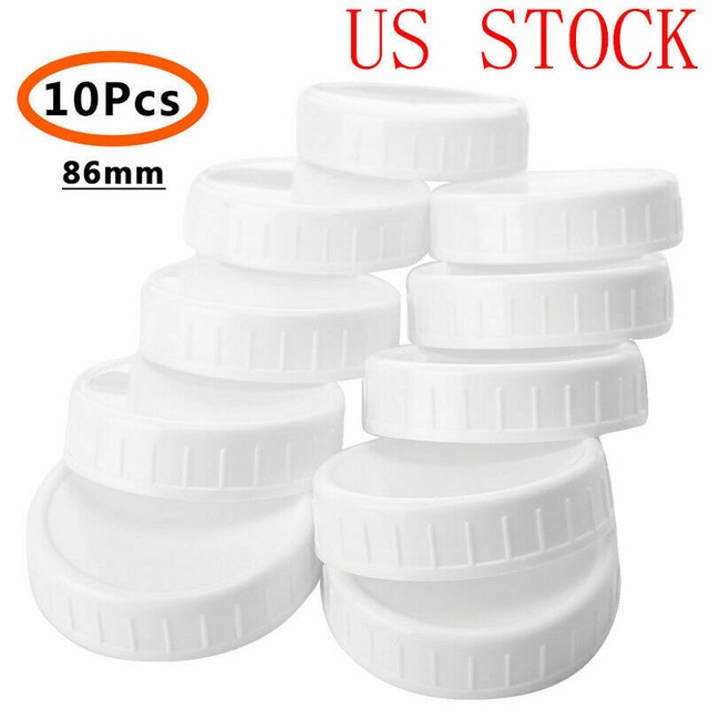 10x BPA FREE PLASTIC WIDE MOUTH MASON BALL JAR LIDS 86mm EBay 10x BPA FREE PLASTIC WIDE MOUTH MASON BALL JAR LIDS 86mm EBay