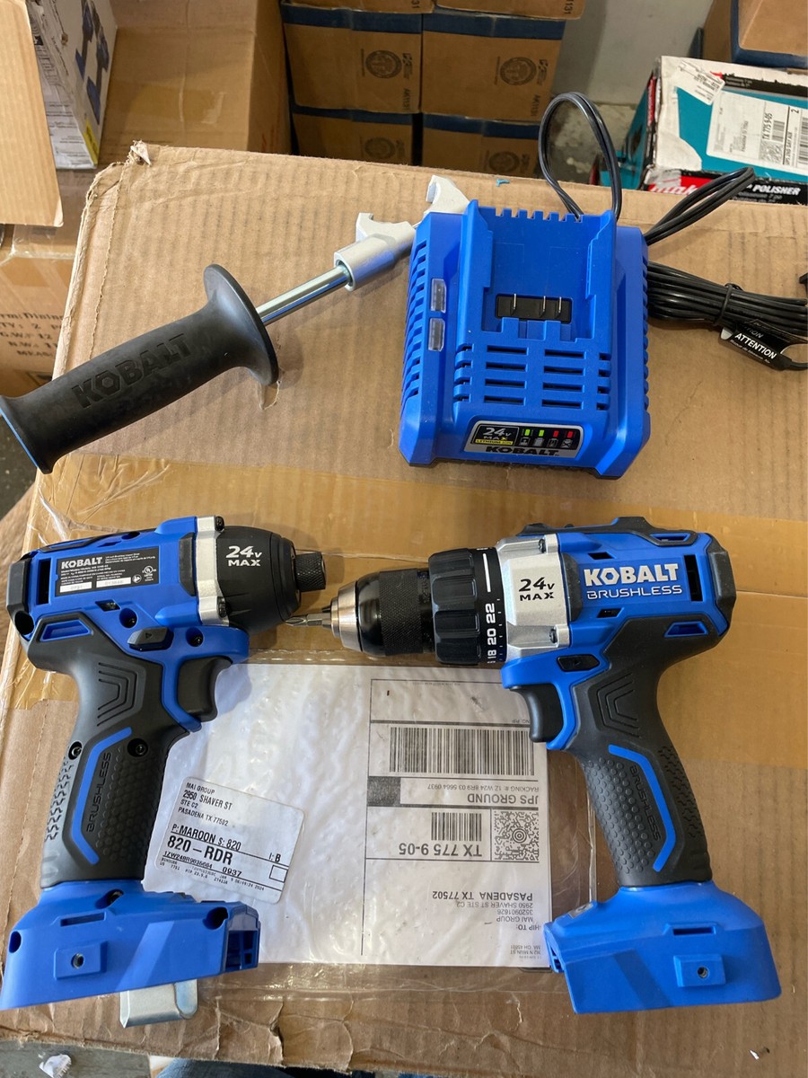 Kobalt 24V MAX Brushless Tool Combo Kit #0672827