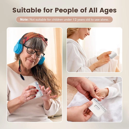 Cortaúñas Eléctrico Automático Recortadora Herramienta para el Cuidado de la Manicura Recargable 500MAH - Imagen 6 de 13