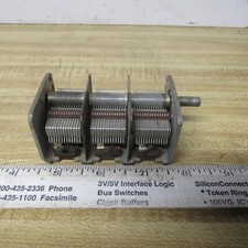 VARIABLE CAPACITOR 3 section 12 to 440 pF per section 1/4 in shaft HAM RADIO B
