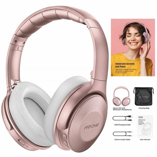 Mpow H17 Headphone Nirkabel Bluetooth 5.0 Headset ANC dengan Pengisi Daya  Cepat Suara Stereo HIFI untuk Ponsel Pintar iPhone Xiaomi Huawei|Earphone \u0026  Headphone| - AliExpress
