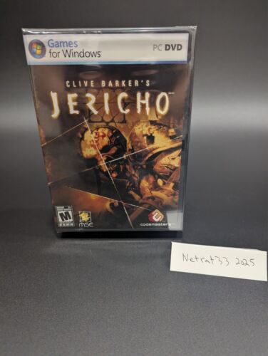Clive Barker's Jericho NEW SEALED Box - PC