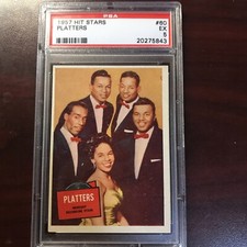 1957 Topps Hit Stars Trading Cards 45