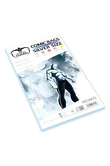 Ultimate Guard Comic Bags Wiederverschließbar Silver Size (100)
