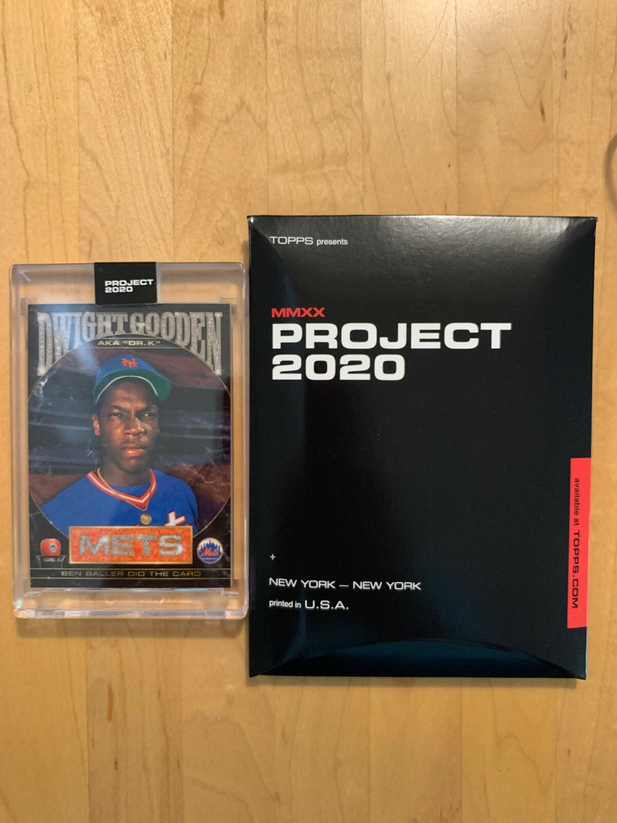 Topps Project 2020 Dwight Gooden Baseball Card #86 By Ben Baller - Limited Edition 25,928