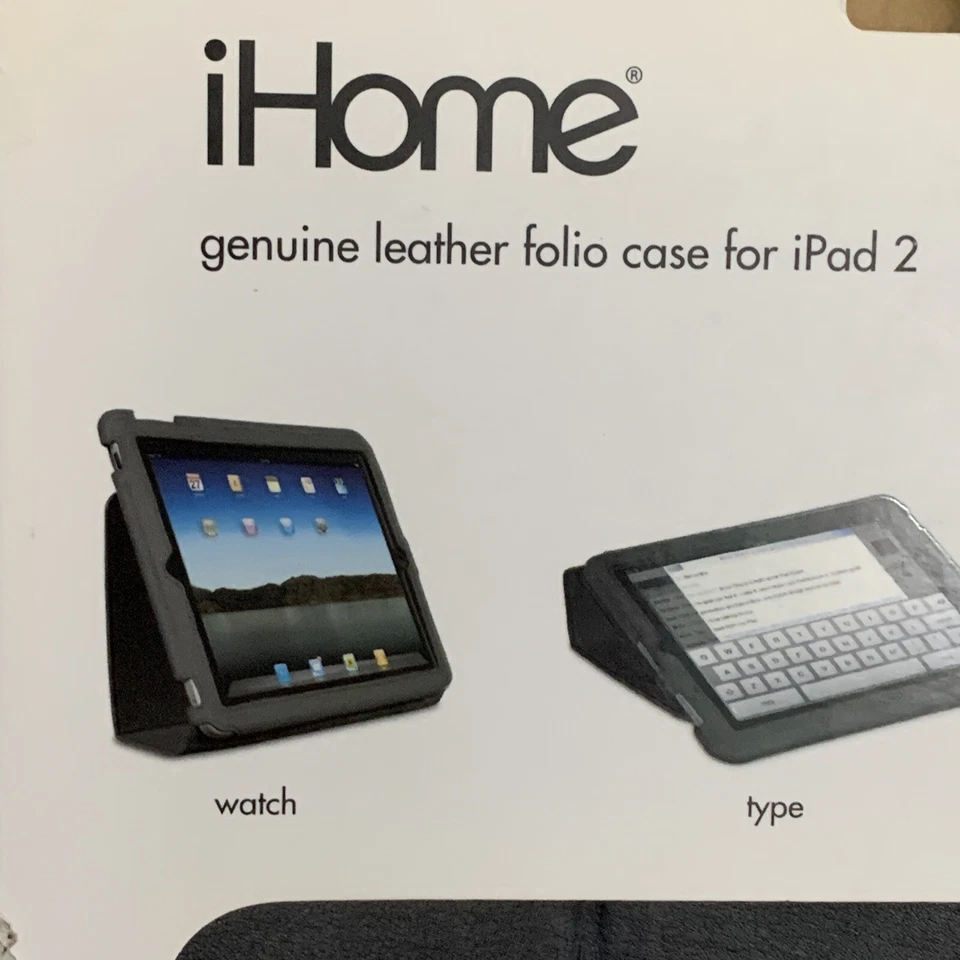 iHome  Apple iPad 2 Gen Full Front & Back Protection Black New - Image 3 of 4