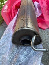 audi a1 2017 rear exhaust back box silencer