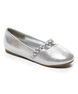 dressy silver shoes