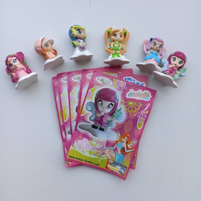 WinX Club - Pixie 2007, Kinder Surprise Full set 2S-221 - 2S-226