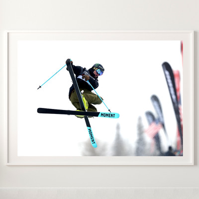 Extreme Skisprung Poster A4 A3 A5 6x4 Bild Druck Wandbild Deko Foto