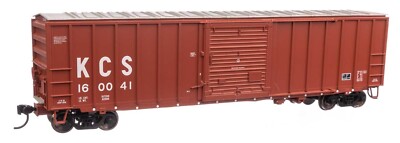 Spur H0 - Walthers 50' ACF Exterior Post Boxcar Kansas City Southern -- 1881 NEU
