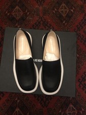 NICHOLAS KIRKWOOD Black Leather Loafers EU 35