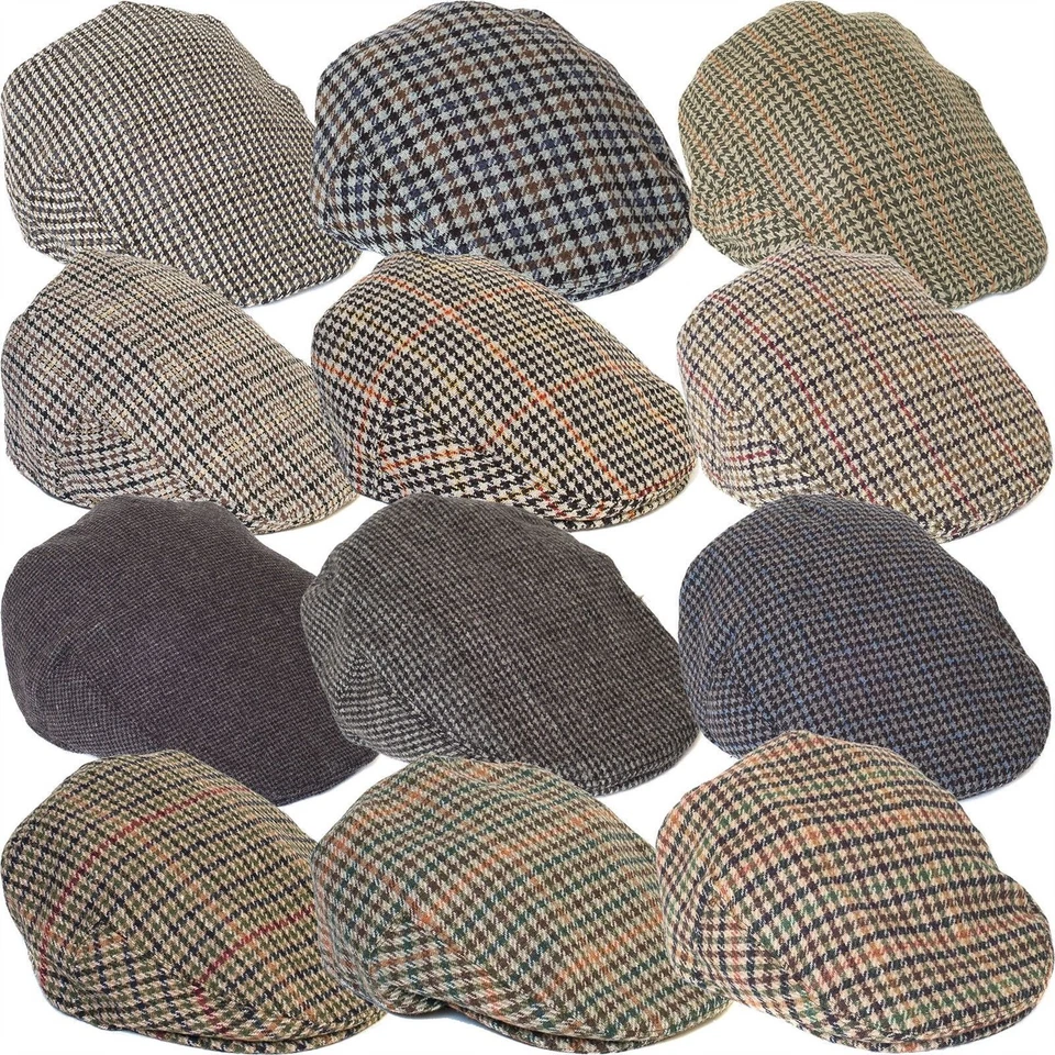 CONJUNTO DE GAFAS DE GORRA PLANA LOOK VIEJO BRACKETS ARCO PENSIONISTA OAP GRAN PAPÁ GRIS Foto 2 de 2