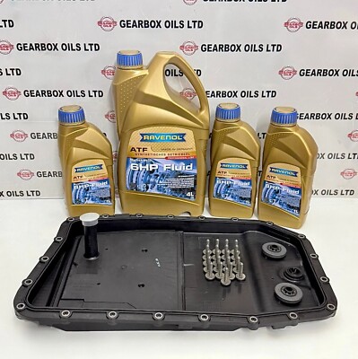 BMW 7 SERIES E65 E66 ZF 6 SPEED AUTOMATIC GEARBOX GENUINE SUMP PAN FILTER OIL 7L