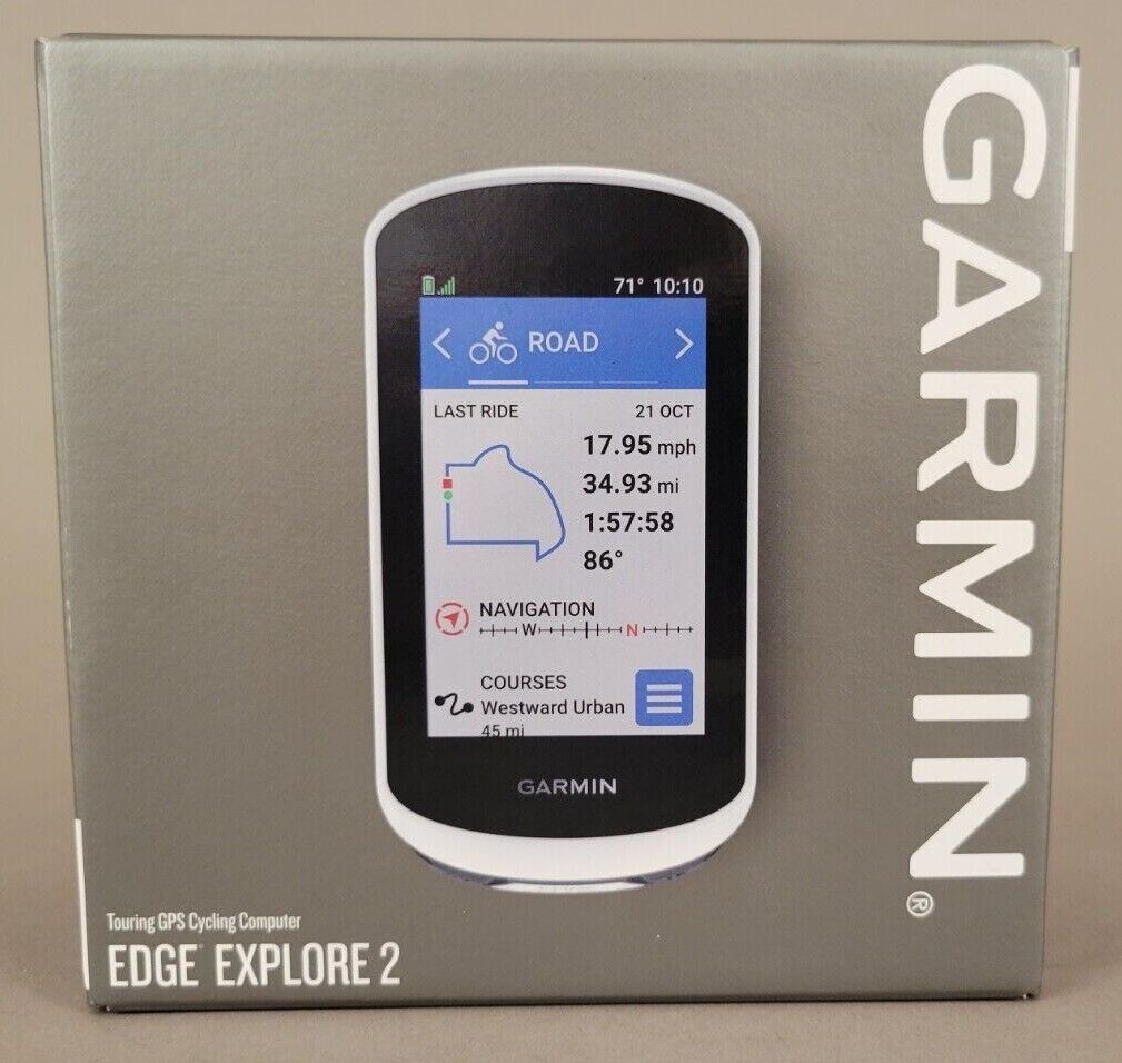 Image 1 - Garmin Edge Explore 2 Handheld Smart GPS Bike Computer Road Mountain Gravel