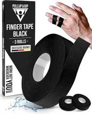 Finger Tape Sports Extra Strong Adhesive, 3 Rolls Athletic Tape for Fingers, Ski