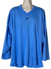 Vintage Reebok Mesh Jersey Baby Blue Size 56 USA Made