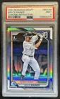 2024 Bowman Draft Bryce Rainer Chrome Refractor 1st #BDC-86 Tigers PSA 9