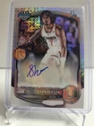 Shelton Henderson Miami Bowman Chrome Mojo Refractor Auto Card