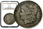 1901 $1 Morgan Silver Dollar - NGC VF 25 - Philadelphia  CC909