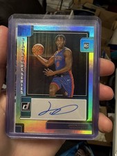 2022-23 Donruss Jalen Duren RC Signature Series Pistons Rookie Auto