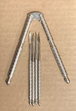 Vintage HMO Nutcracker Set #3 / Nut Cracker / Shellfish Cracker With 4 Picks