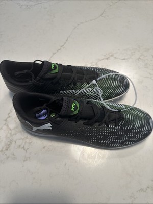 Puma Future 8 Match TF turf Soccer Cleats Cool Black Green Mens