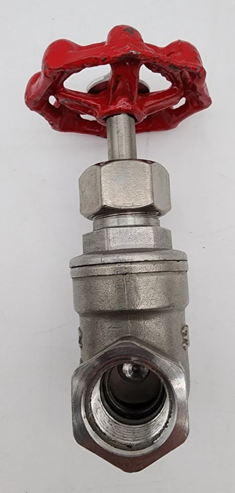 1/2' 316 Stainless Steel Gate Valve CLASS 200 Non-Rising Stem - Image 4 of 4