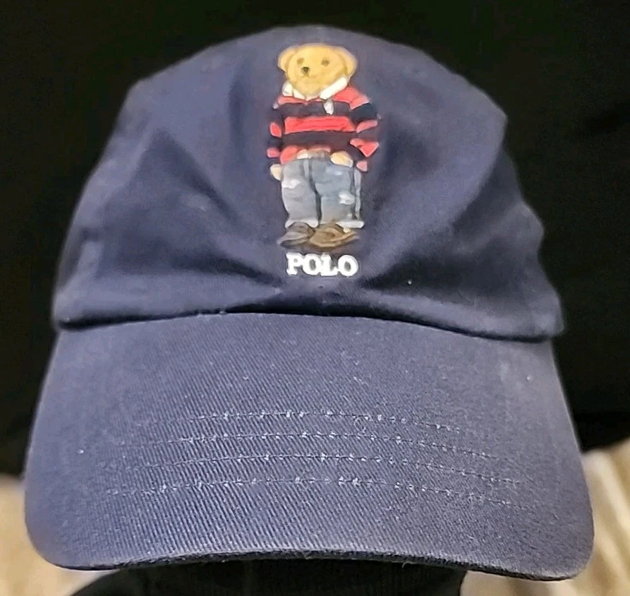 Polo Ralph Lauren Hombres Polo Oso Sarga Gorra de Pelota Azul Talla Única Ajustable Foto 3 de 4
