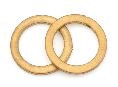 #ad RUSSELL Billet Fuel Pump Washers 2 Pack 640990 $6.48