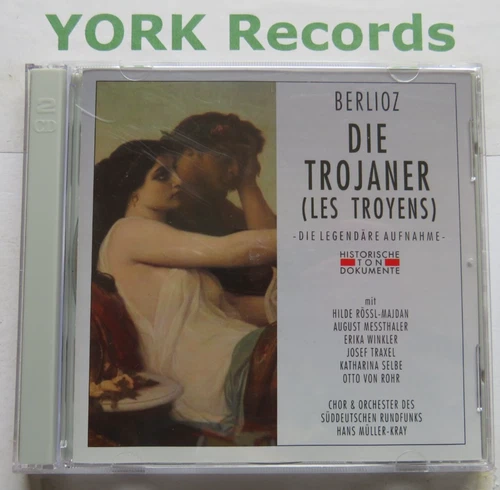 BERLIOZ - Les Troyens MULLER-KRAY / ROSSL-MAJDAN / WINKLER - Ex 2 CD Set Cantus