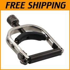 Handcrafted Nickel-Plated Capo for Banjo  Mandolin