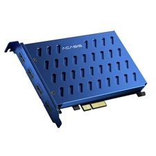 Acasis 4 HDMI PCIe Capture Card 4K 1080P 60FPS with Built-in Fan Video Recorder