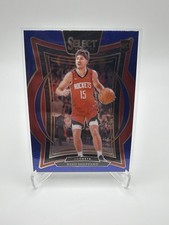 Reed Sheppard RC Lot Select Blue Totally Certified Portraits Topps